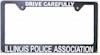 IPA Automotive/Motorcycle License Plate Holder
