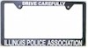 IPA Automotive/Motorcycle License Plate Holder